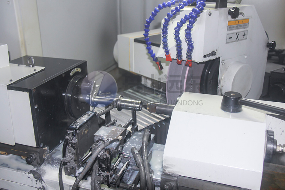 On-line measurement of end face cylindrical grinding